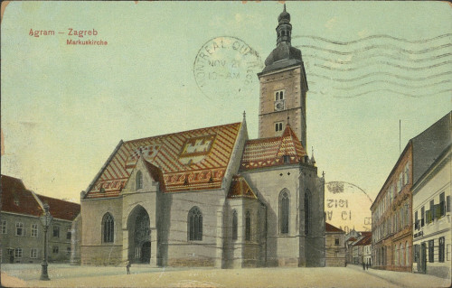 Agram - Zagreb : Markuskirche