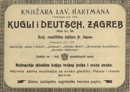 Hartman, L., knjižara (Zagreb)